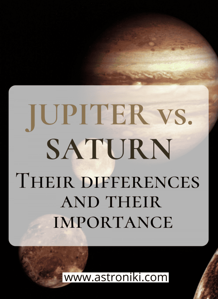JUPITER vs. Saturn their differences and their importance astroniki
