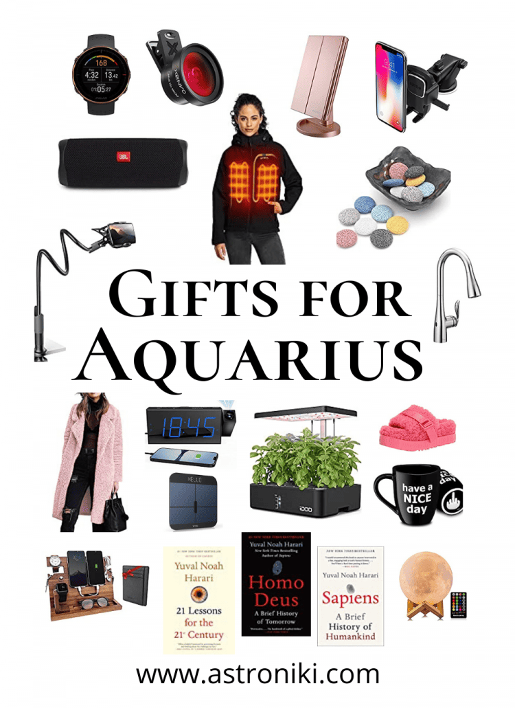 birthday and Christmas Aquarius gifts astroniki