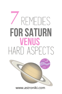 7 ways to heal your saturn venus aspects
