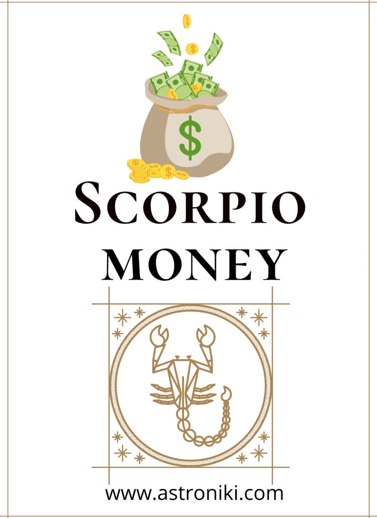 scorpio money and scorpio finances astroniki