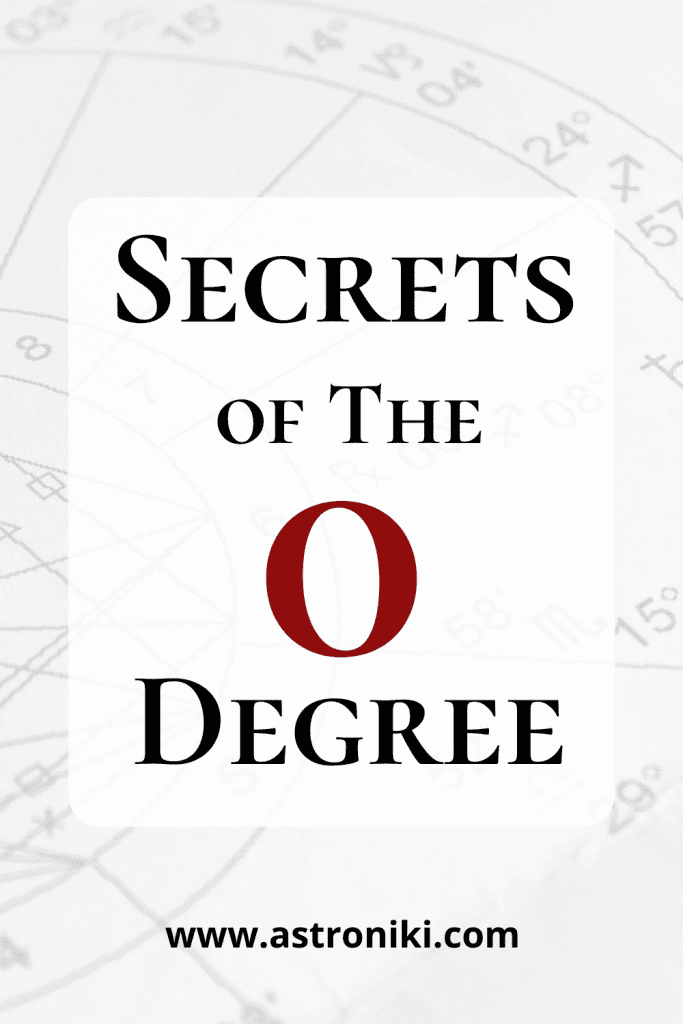 Secrets of the 0 degree in astrology
0 degree meaning in astrology astroniki
planets at 0 degree
