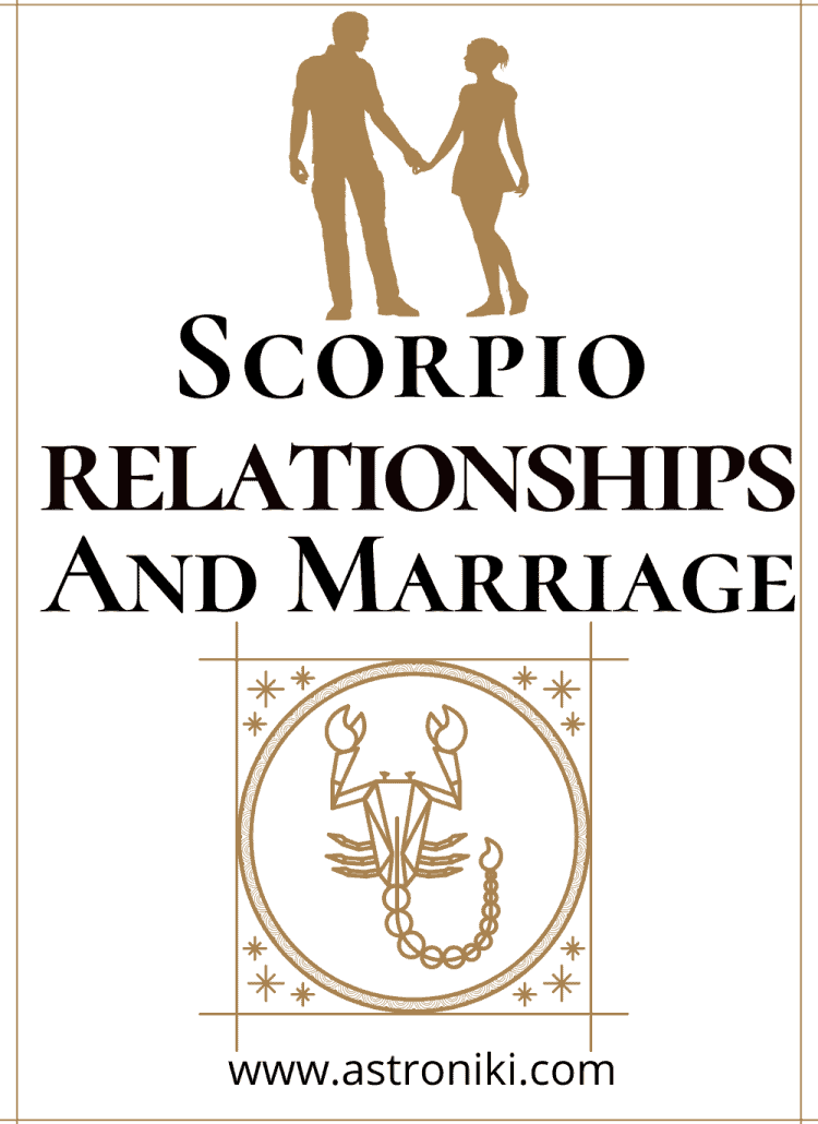 Scorpio relationship and marriage compatibility astroniki