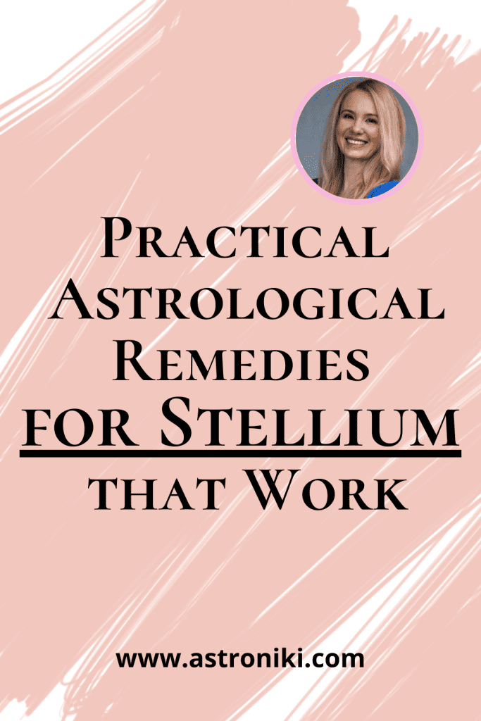 meaning of stellium in the natal chart