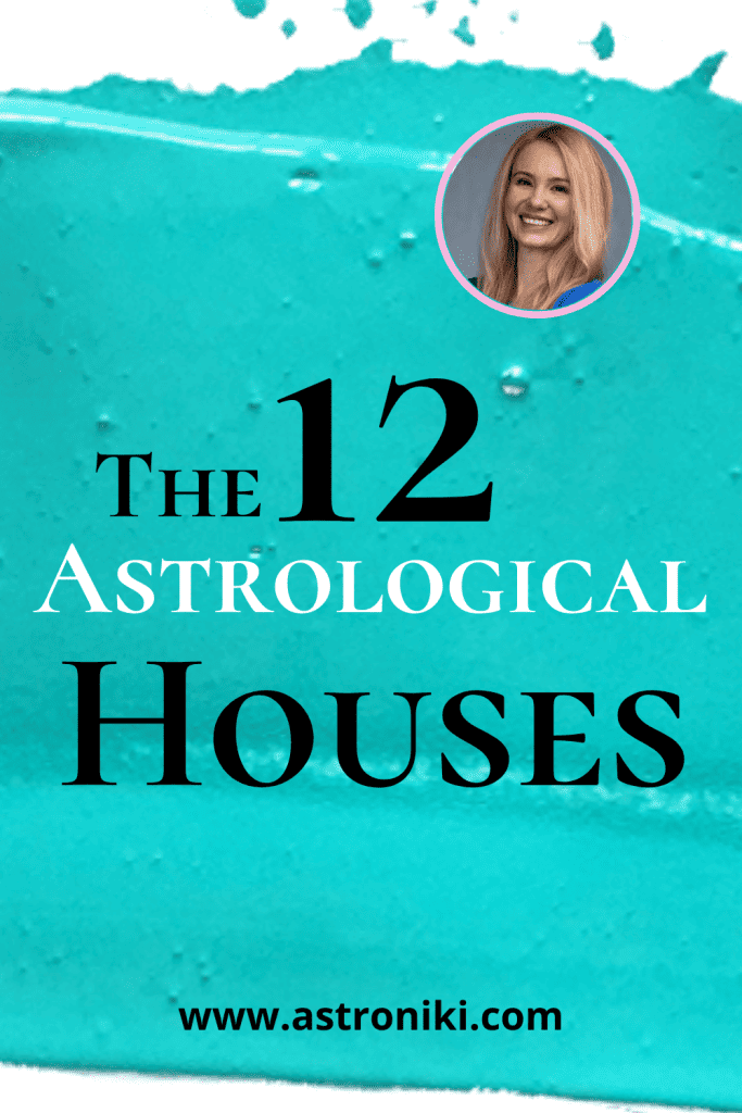 what are the 12 astrological houses domains? 
